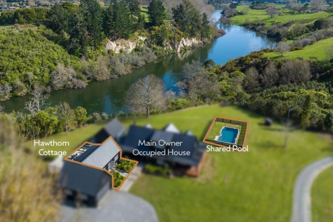 Hawthorn Cottage Tamahere Extérieur photo